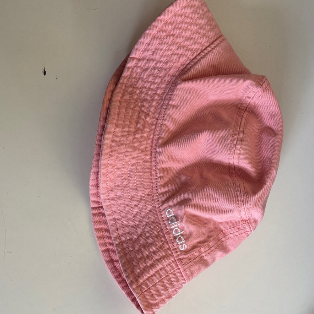 Adidas Light Pink Bucket Hat